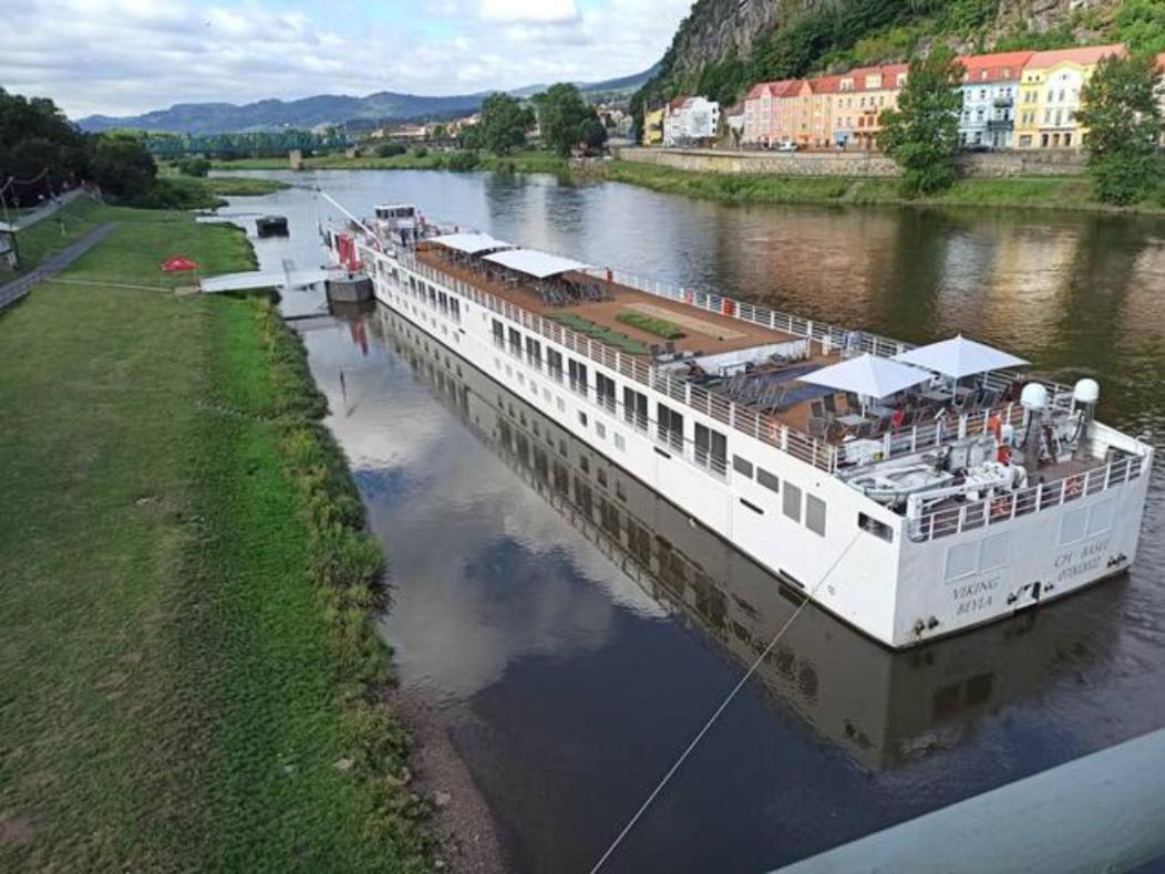 U Bocmana S Vyhledem Na Zamek A Labe Apartamento Decin Exterior foto